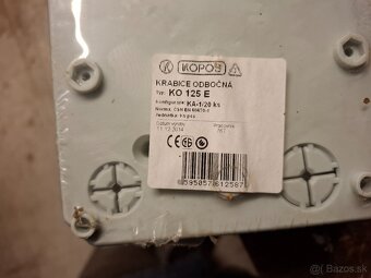Predám el. zásuvky 400V, inštalačné krabice - 4