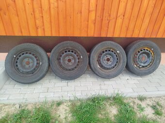 Predám plechové disky golf 4 5x100 r15 - 4