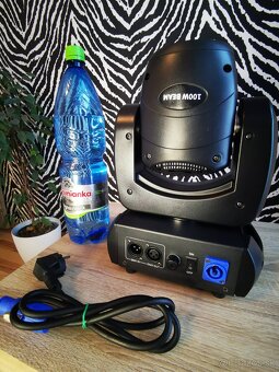 2ks otočné hlavy 100W + prepravný case - 4