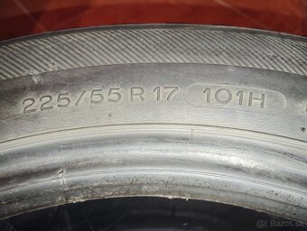 Predám letné pneumatiky Michelin 225/55 R17 - 4