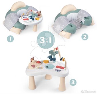 Sedátko s didaktickým stolom Cosy Seat Little Smoby - 4