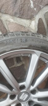 Alu disky AEZ 5x112 R18, pneu. 225/45 R18 95Y XL Semperit - 4