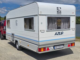 Obytný príves Knaus 450 1993 - kurenie, predstan - 4