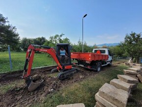 Minibager, Traktorbager, Výkopové práce, kontainer, hnoj
- 4