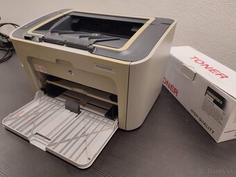 ČB Laserová sieťová tlačiareň HP LaserJet P1505n s tonermi - 4