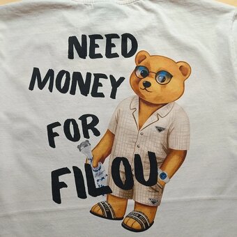 Baron Filou Need Money For Filou tričko s krátkym rukávom L - 4