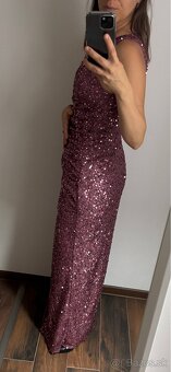 Predám spoločenské saty veľkosť S/m - 4