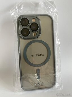 Kryt Iphone 16 Pro sivý - 4