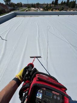 Iskrová skúška, diagnostika plochej strechy - 4