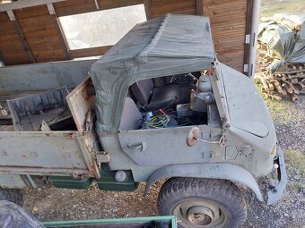 Predám Unimog 404 – vojenský špeciál, ročník 1967 - 4