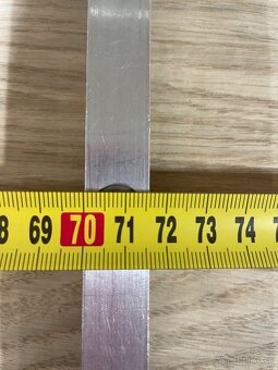 Predám AL kolíkovaciu lištu 60cm - 4