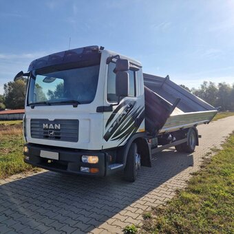 MAN TGL 12.240 Trojstranný sklápač S3 - 4