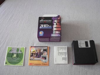 Diskety 3,5'' Imation 10 ks , krabicka, nenalepene stitky - 4