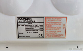 Mikrovlnná rúra Daewoo Kog-370aa - 4