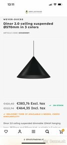 Dizajnová jedálenská/kuchynská lampa - 4