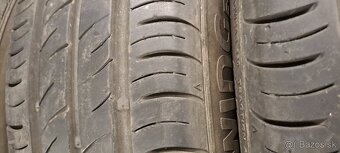 Predám 4ks jazdené letné 185/65r15-88H Kumho - 4