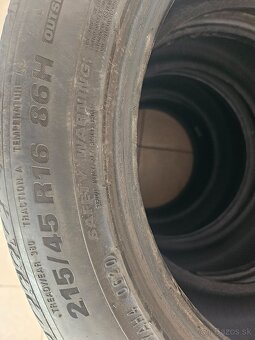 215/45 R16 Kumho letné pneumatiky - 4