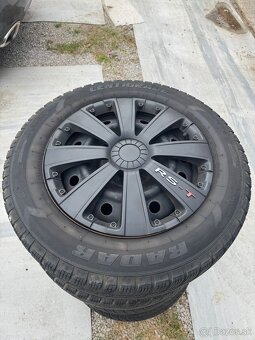 215/60 R16 Zimné pneumatiky + oceľové disky, puklice - 4