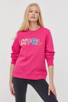 KARL LAGERFELD original krasna,kvalitna,moderna L/XL - 4