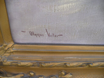 Viktor Olgyai - zimná krajina - 4