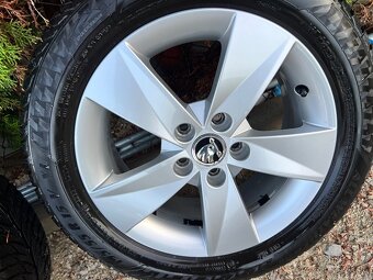 5x100 r15 6J ET43 + letne pneu 195/55r15 - 4