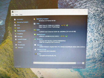 notebook Lenovo V130 - Core i5-7200u, 8GB, 256GB SSD, W10 - 4
