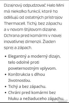 Nový odpudzovač komárov Thermacell. - 4