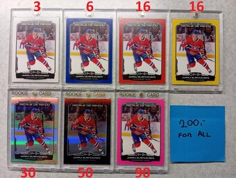 Juraj Slafkovský - hokejové karty NHL - 4