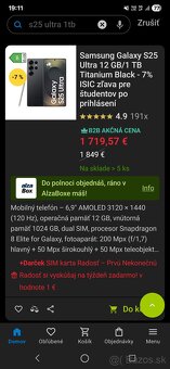 Predam SAMSUNG S25 ULTRA 1TB Black - 4