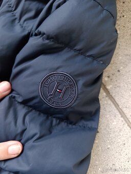 Dámska páperová zimná bunda TOMMY HILFIGER -veľ. XS - 4