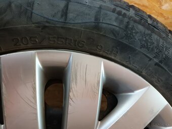 205/55 r16 plechové disky - 4