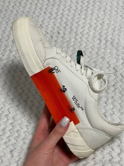 Off white dámske tenisky v bielej farbe originál 41 veľkosť - 4
