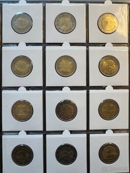 Zbierka 200 ks pamatných 2EUR mincí 2004-2015 komplet. - 4