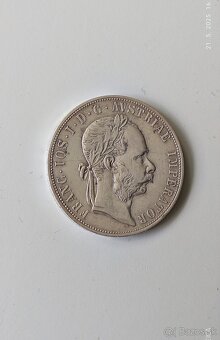 2 Zlatnik 1873, František Jozef I. - 4