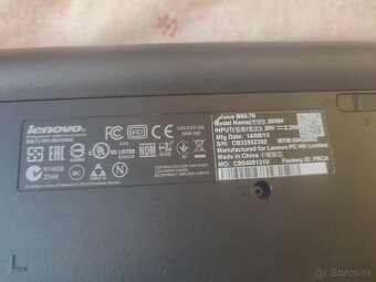 Predám notebook Lenovo B50-70 - 4