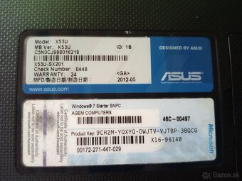 Asus x53u - 4