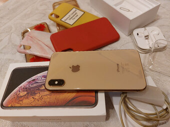Predám iPhone Xs / 64GB/ zlatý, s príslušenstvom - 4