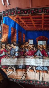 Vintage prehoz a gobelin Posledna vecera - 4