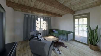 EXKLUZÍVNE Chalupa s projektom na rekonštrukciu, Horná M - 4