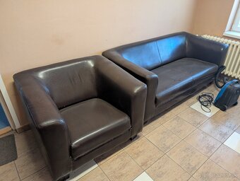 Koženkova sedacia súprava 3+2+1 - 4