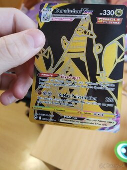 Predám pokémon kartu duraludon VMAX - 4