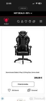 Herne kreslo diablo chair - 4
