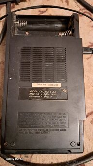 Prenosný retro msgnetofón ELTA - 4