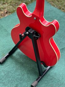 D'ANGELICO Premier DC Stop-bar Tailpiece Fiesta Red - 4