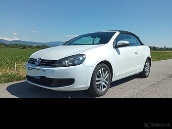 VW Golf 6 cabrio 1,6 Tdi 77kw/105hp M5 129800km - 4