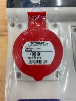 Zásuvková rozvodnica SCAME 632.3122/4 - 4