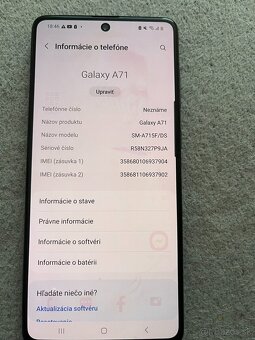Samsung Galaxy A71 Cierny 128 Gb - 4