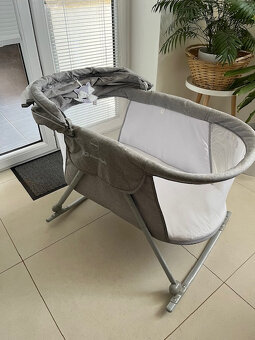 Detska cestovna postielka, Kinderkraft Gray 20e - 4
