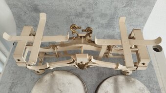 Starožitnost dvoumiskové 5kg váhy s miskama. Zasílám ihned - 4