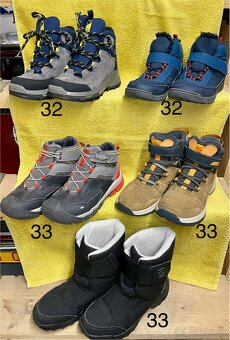Detske turisticke topanky Decathlon vel. 32 - 4